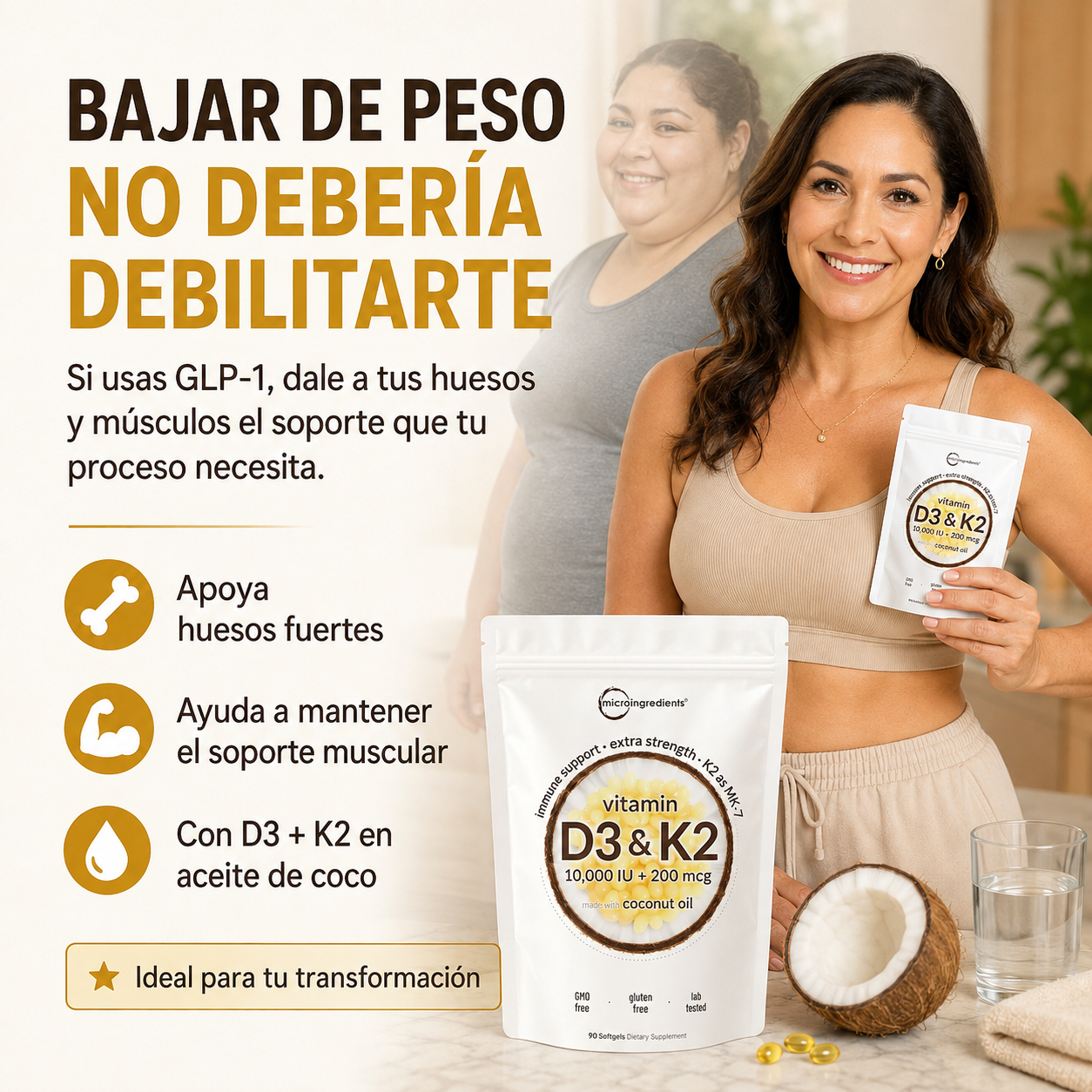D3 y K2 trabajando juntas